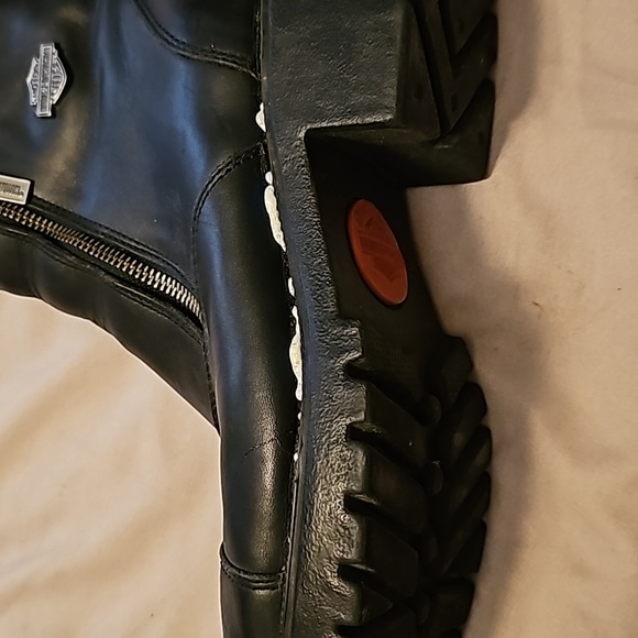 Harley Davidson Motorcycle Boots Size 10 Leather - Picture 9 of 9